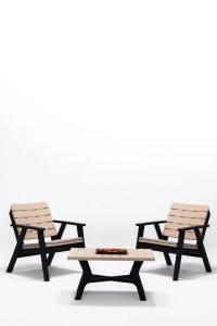 Sera 1+1+S Minderli Oturma Grubu / Bahçe - Balkon - Teras Mobilyası